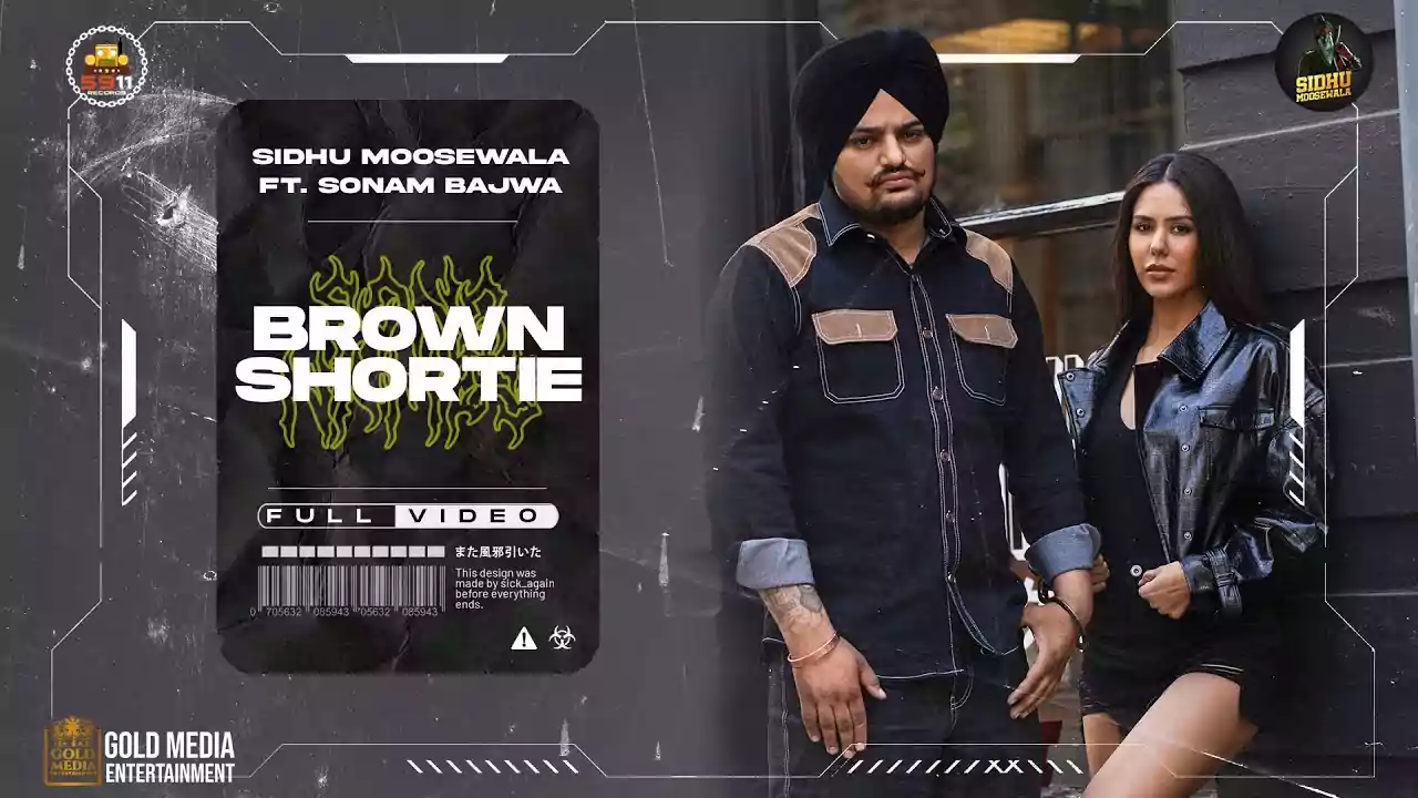 Brown Shortie Lyrics Sidhu Moose Wala Punjabi song