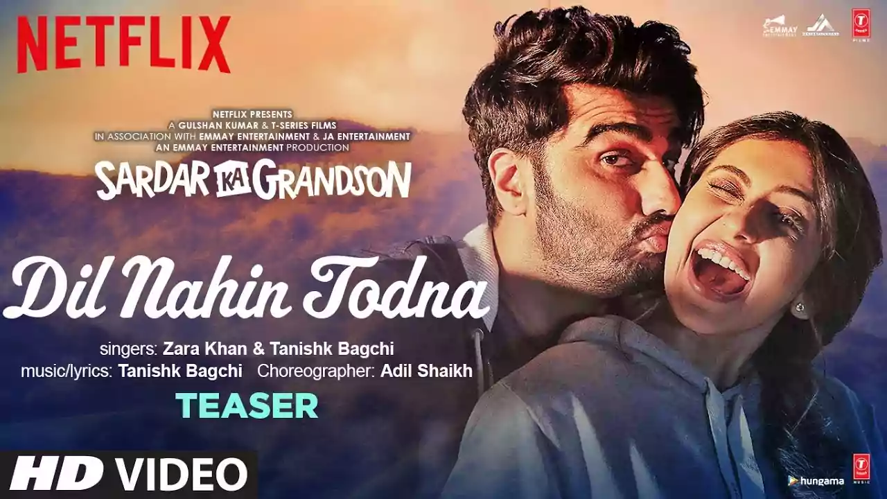 Dil Nahin Todna Lyrics Sardar Ka Grandson Latest Hindi Song