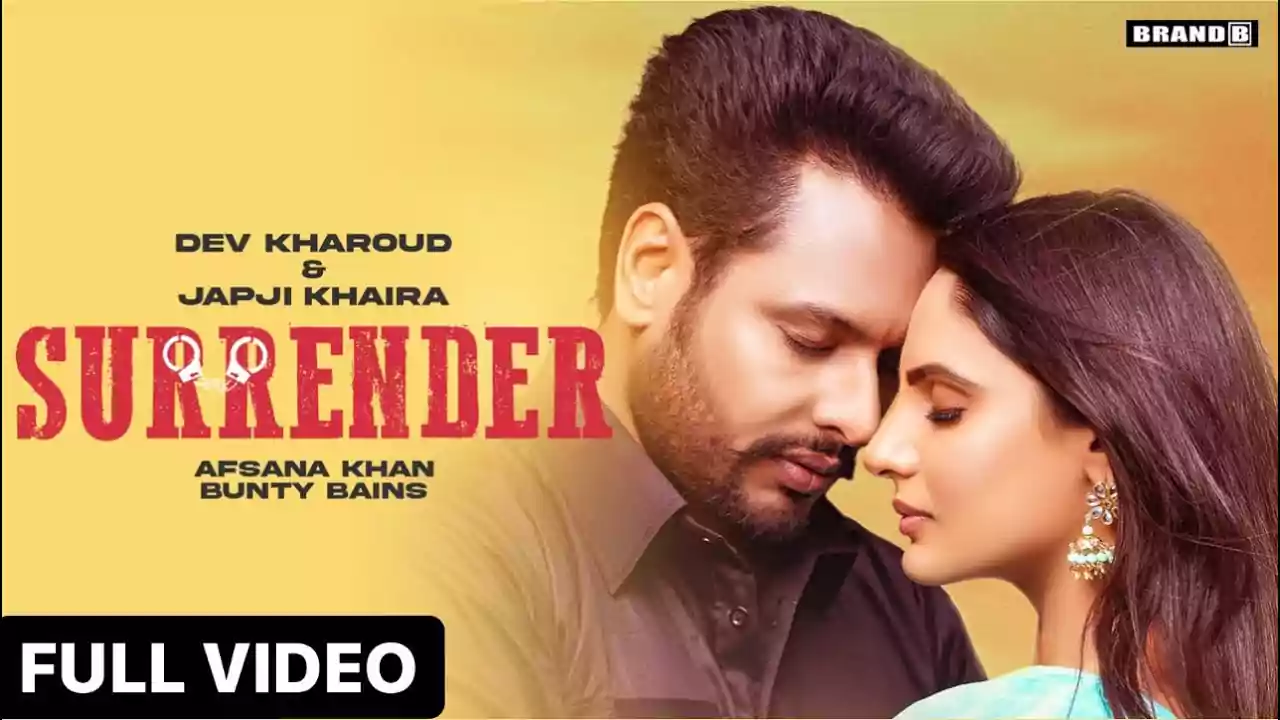 Surrender Lyrics Afsana Khan New Punjabi Song
