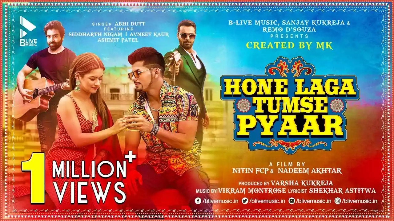Hone Laga Tumse Pyaar Hindi Song Lyrics Abhi Dutt New Song