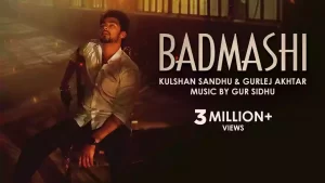 Badmashi Lyrics Gurlej Akhtar