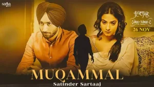 Muqammal Lyrics Satinder Sartaaj