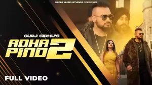 Adha Pind 2 Lyrics Gurj Sidhu