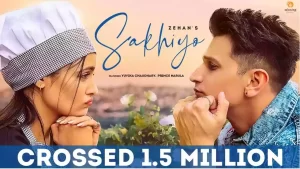 Sakhiyo Lyrics Zehan