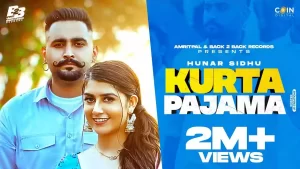 Kurta Pajama Lyrics Hunar Sidhu