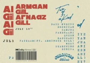 Paigaam Lyrics in Punjabi by Amrinder gill